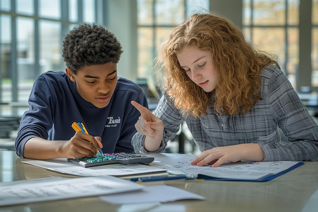 Professional accounting workspace